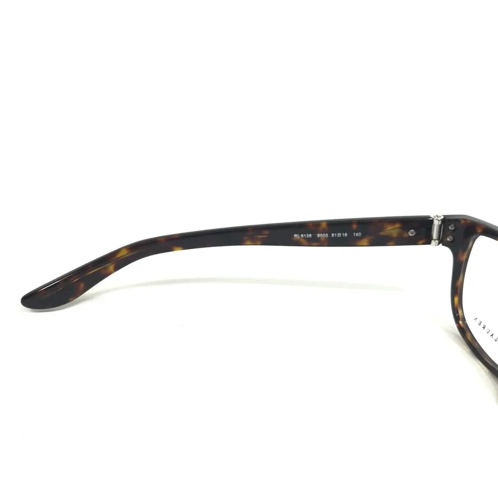 Ralph Lauren Eyeglasses Frames RL6138 5003 Tortoise Square Full Rim 51-16-140